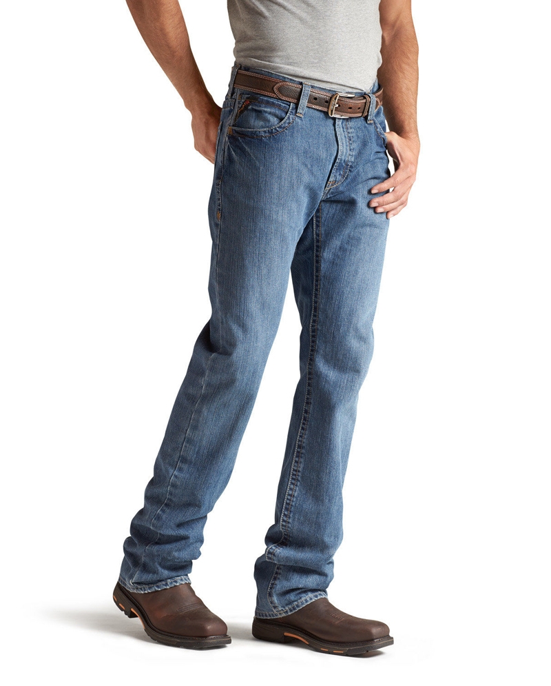Ariat® Men's Flame Resistant M4 Low Rise Boot Cut Jeans - Fort Brands