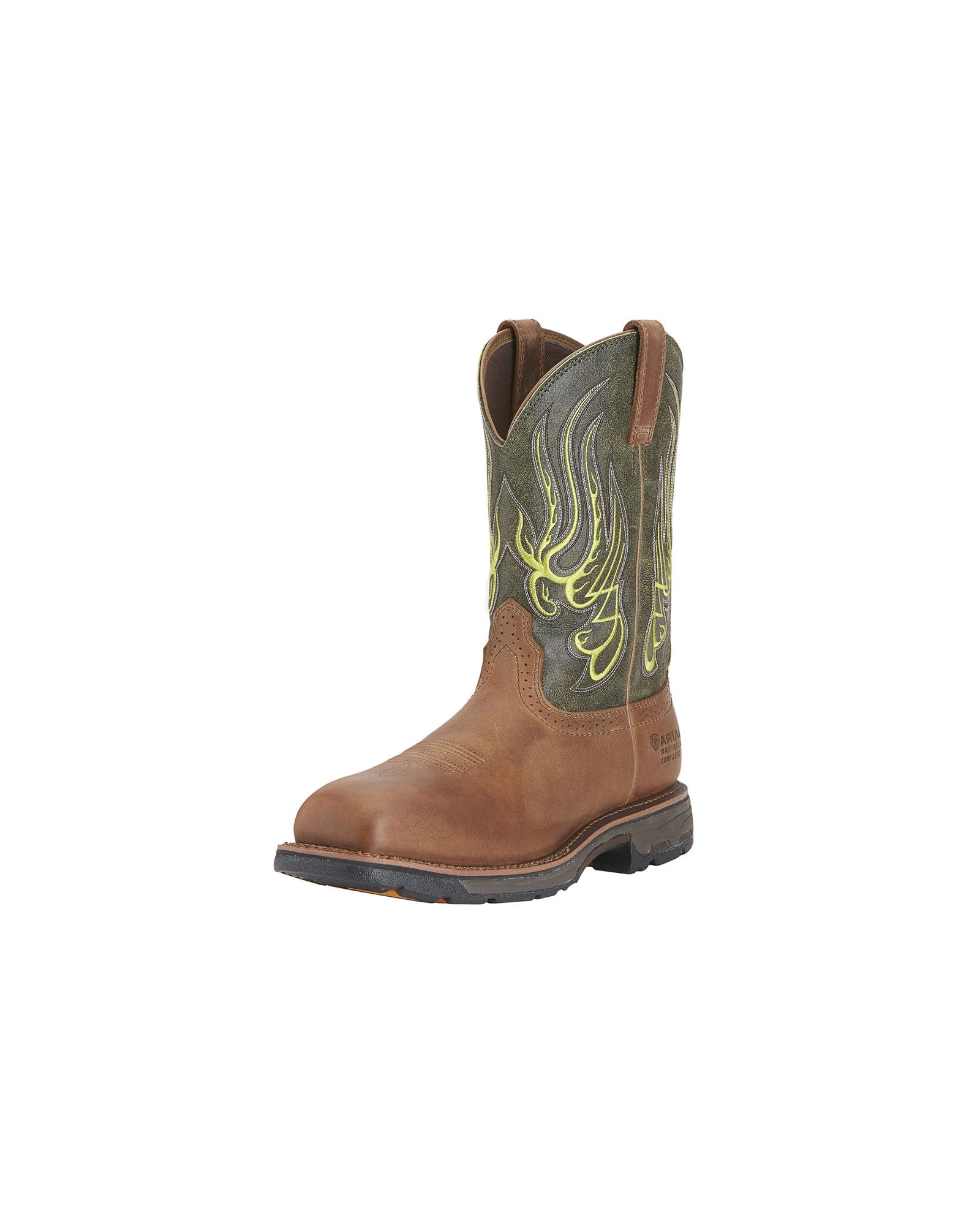 Ariat WorkHog Mesteno Composite Toe
Pull-On Work Boot-10015400 (MSRP $244) EUC 10010892_side_1200x1200.jpg?v=  main image 3