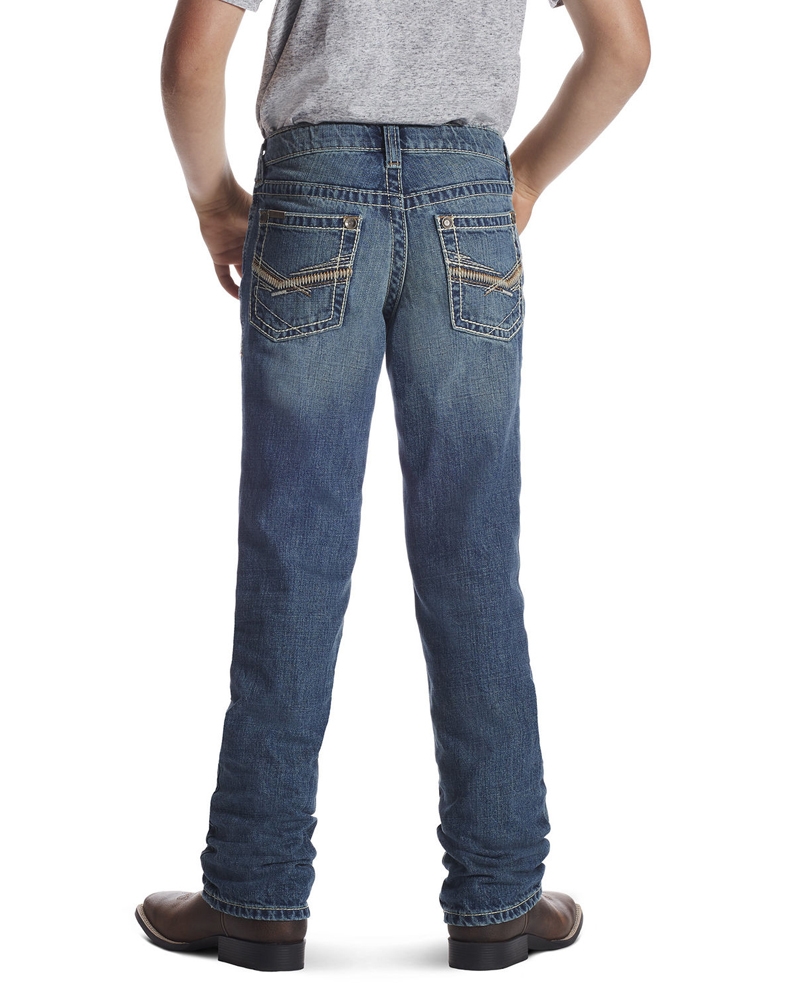 mens active waist jeans