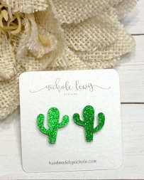 Nichole Lewis® Ladies' Cactus Single Earrings