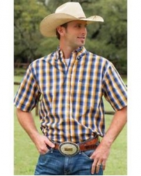 Cinch® Men's Short Sleeve Plaid Shirt