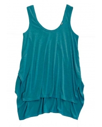 Tin Haul® Ladies' Jersey Slub Teal Tank