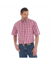 Wrangler® Men's Short Sleeve Plaid Shirt