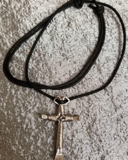 Men's Titanium Cross Necklace - Fort Brands