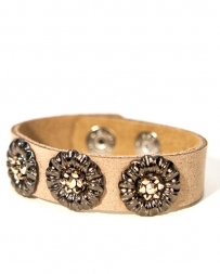 Leatherock® Ladies' Flower Child Bracelet