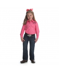 Wrangler® Girls' Premium Patch Bootcut Jean