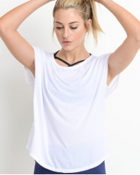 Mono B® Ladies' Strappy Back Basic Tee