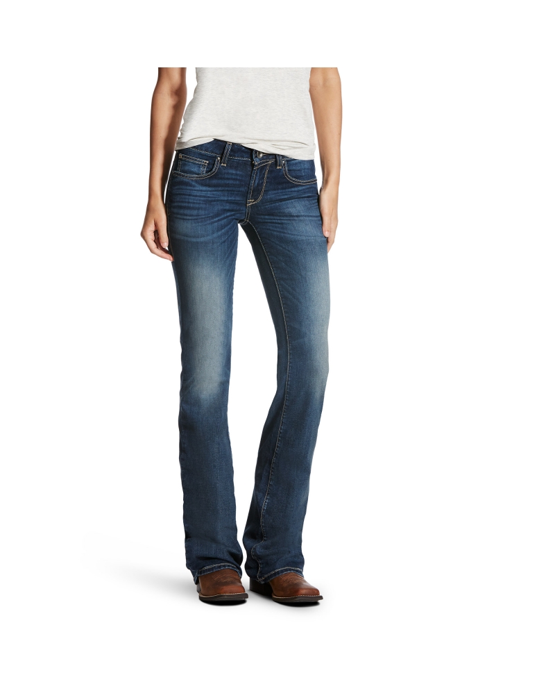 ladies stretch bootcut jeans