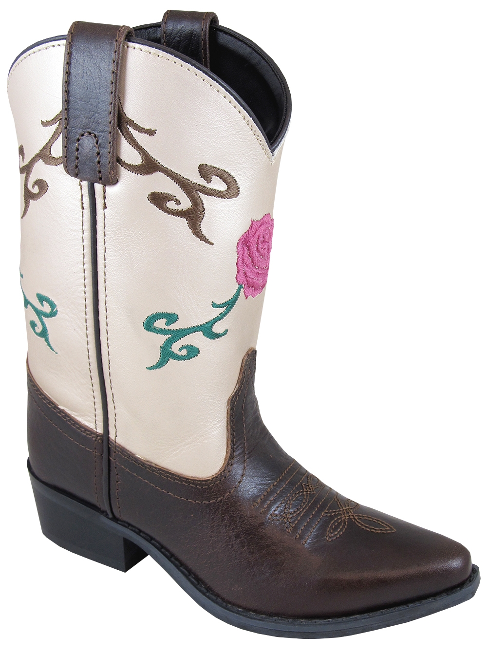 Boots Girls' Rose Embroidered Western 