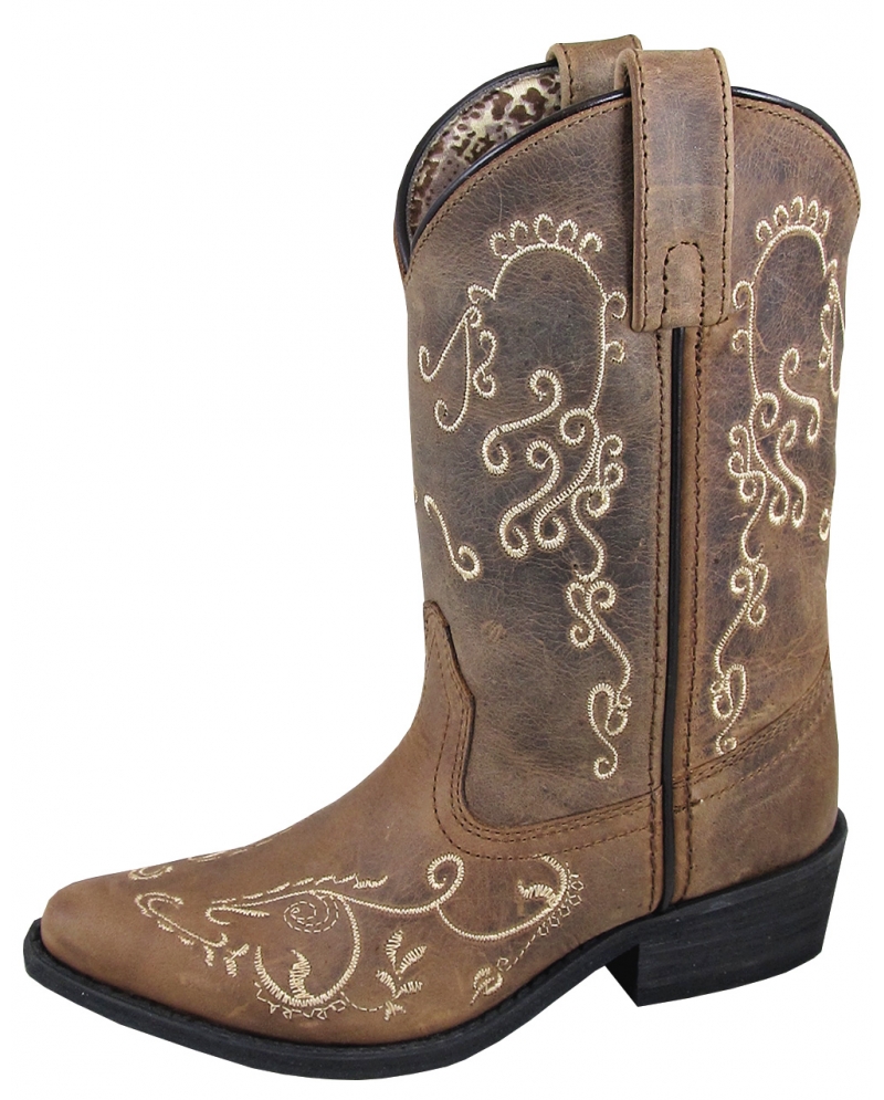 Smoky Mountain Boots Girls Jolene Embroidered Western Boots