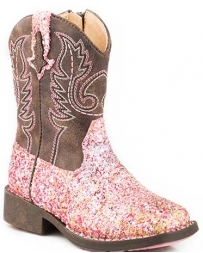 Roper® Girls' Toddler Glitter Boot