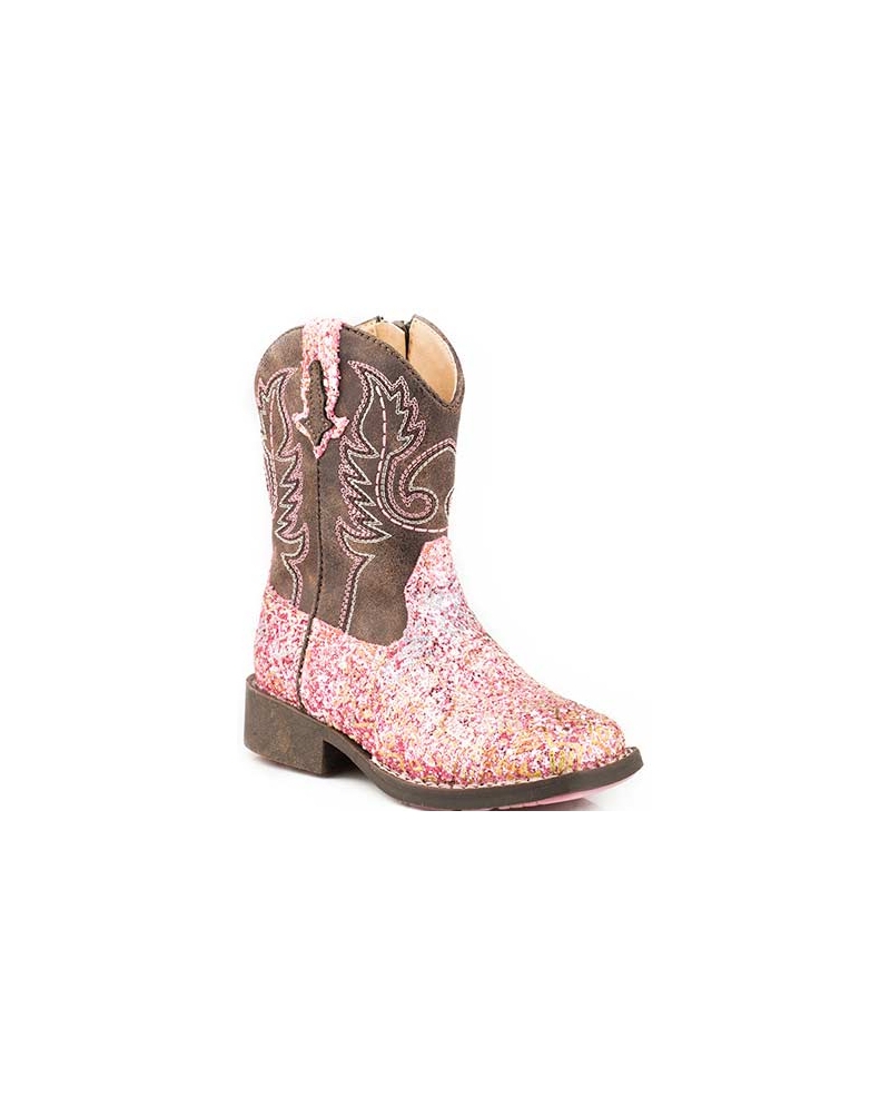 little girl sequin boots