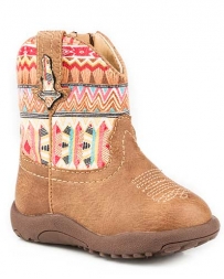 Roper® Girls' Cowbaby Azteca Boot
