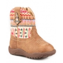 Roper® Girls' Cowbaby Azteca Boot