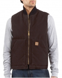 Carhartt® Men's Sandstone Duck Quilt Lined Arctic Vest