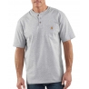 Carhartt® Men's Workwear Short Sleeve Henley - Big