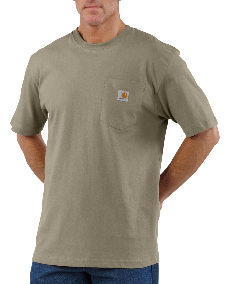 Men's Sleeve Pocket T- shirt - Big and Tall - Brands