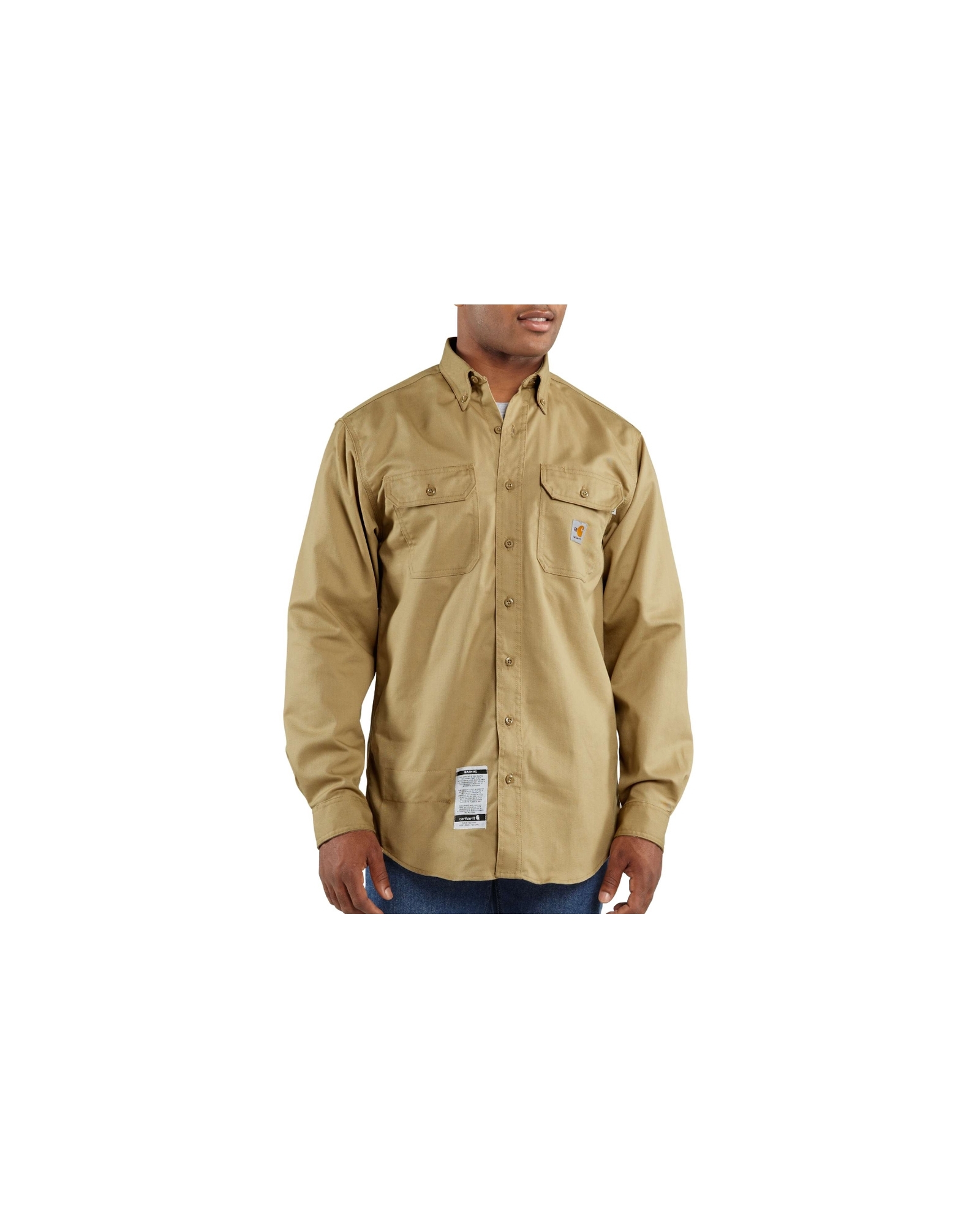 Carhartt Men's Flame-Resistant Twill Shirt - Fort Brands Carhartt Men's Flame-Resistant Twill Shirt - Fort Brands