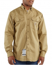 Carhartt® Men's Flame-Resistant Twill Shirt - Big & Tall