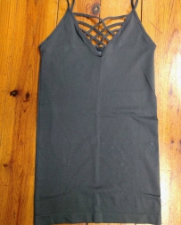 Zenana® Ladies' Criss Cross V Neck Tank