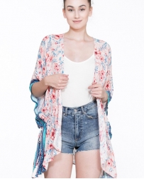 Ladies' Bright Floral Kimino