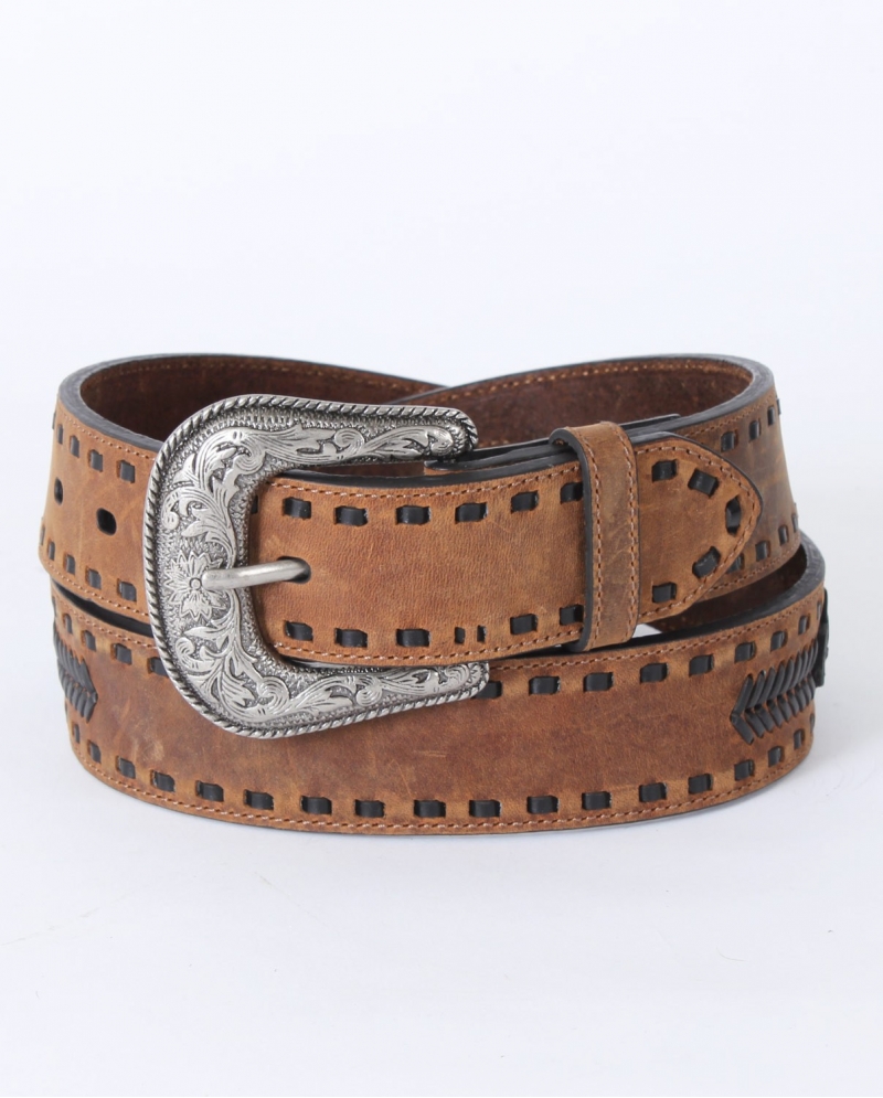 Men's Cross Concho Western Belt - Fort Brands