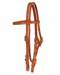 Berlin Custom Leather® Browband with Buckle Cheek