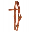 Berlin Custom Leather® Browband with Buckle Cheek