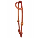 Berlin Custom Leather® One Ear Headstall with Quick Change