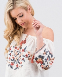 Ladies' Off Shoulder With Tassel