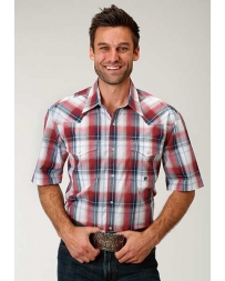 Roper® Men's Short Sleeve Plaid Shirt