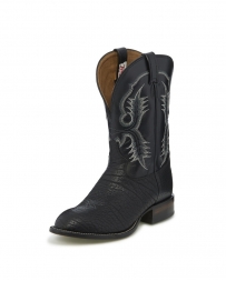 Tony Lama® Men's Black Bullhide Western Boots