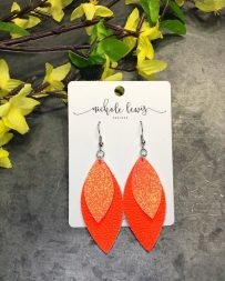 Nichole Lewis® Ladies' Neon Layered Earrings