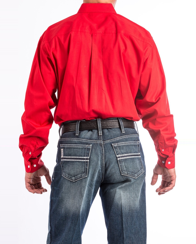 Cinch® Men's Solid Long Sleeve Shirt - Fort Brands
