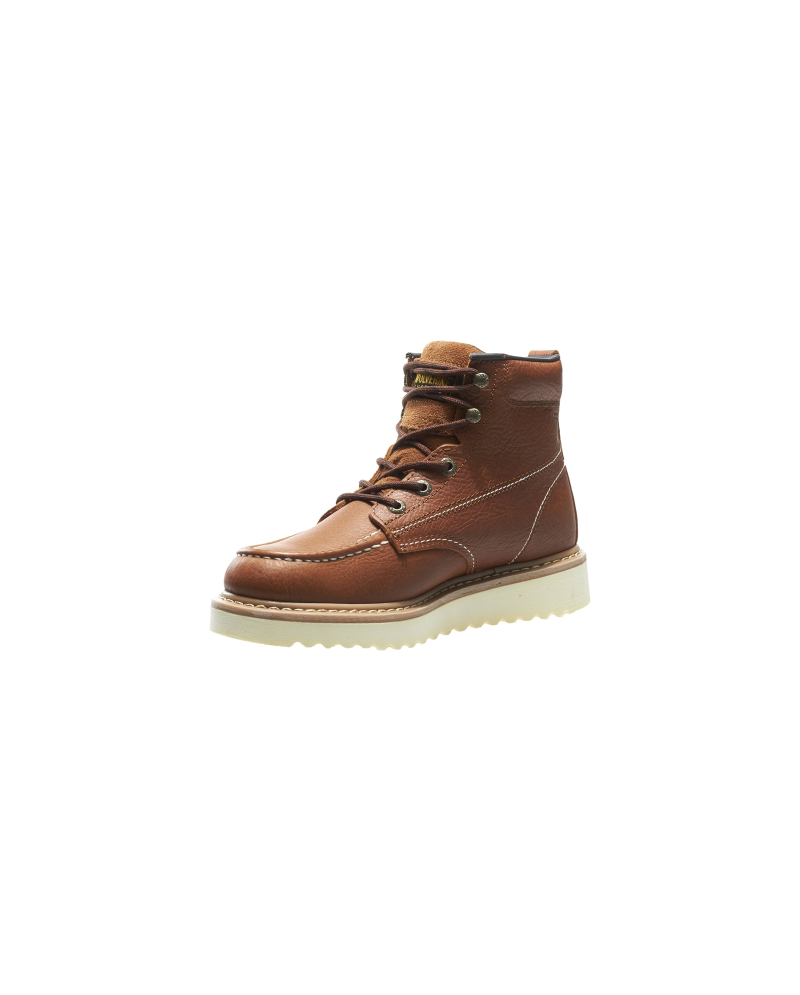 Wolverine® Men's Moc-Toe Wedge Heel Work Boot - Fort Brands