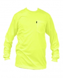 Key® Men's Hi- Vis Long Sleeve Tee - Big and Tall