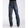 Cinch® Men's Relax Fit Jeans - Dark Stonewash With Sandblast - Black Label