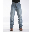 Cinch® Men's Relax Fit Jeans - Medium Stonewash With Sandblast - Black Label