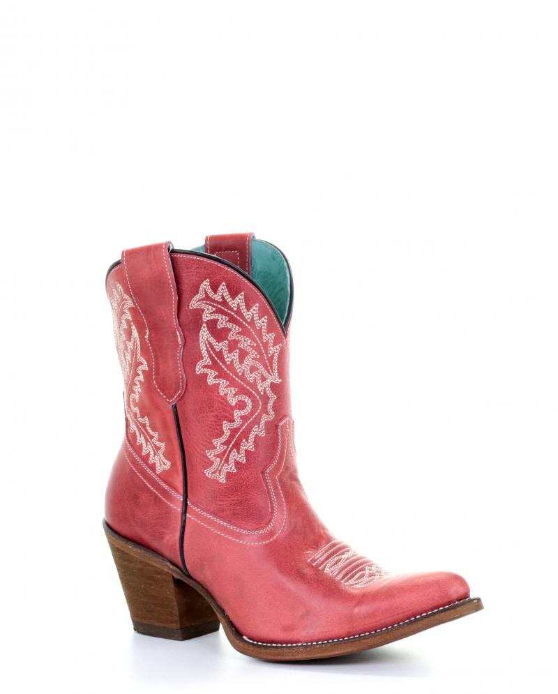 Corral Boots Ladies Embroidery Ankle Boot Fort Brands