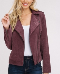 Listicle® Ladies' Corduroy Moto Jacket