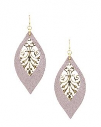 Cindy Smith® Ladies' Assorted Tear Drop Metal Earrings