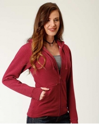 Roper® Ladies' Wine Full Zip Jacket