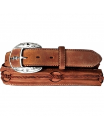 Justin® Boots Men's Fenced In Leather Belt