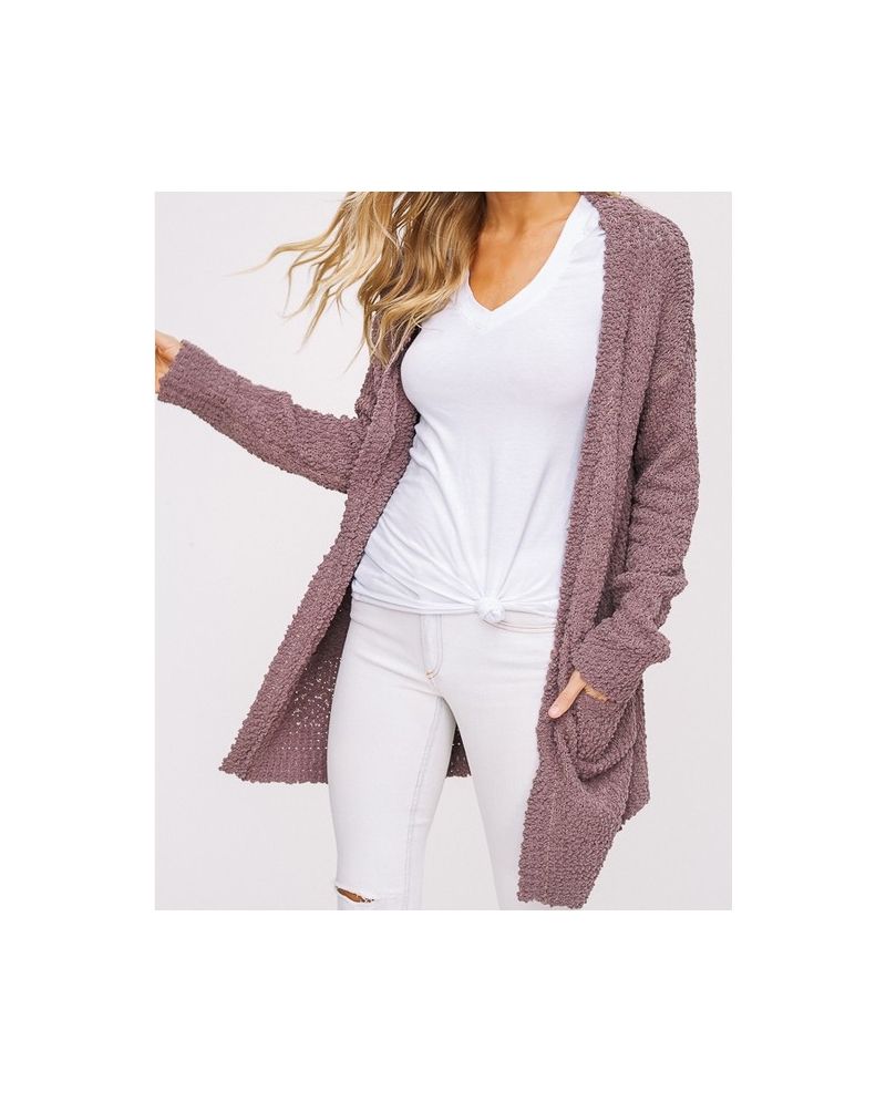 ladies popcorn cardigans
