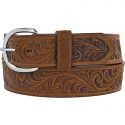 Men's S. Creek Tooled Belt