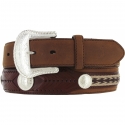 Tony Lama® Men's Laced Inlay Belt