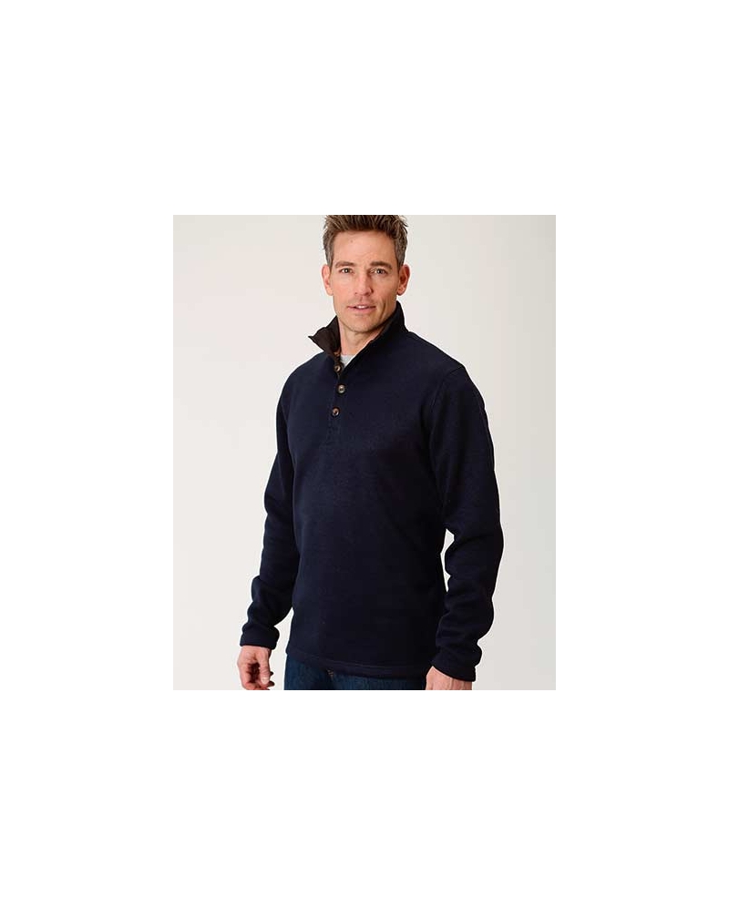 Mens online henley sweaters