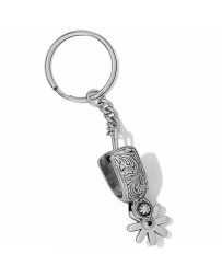 Silver Spur Keychain