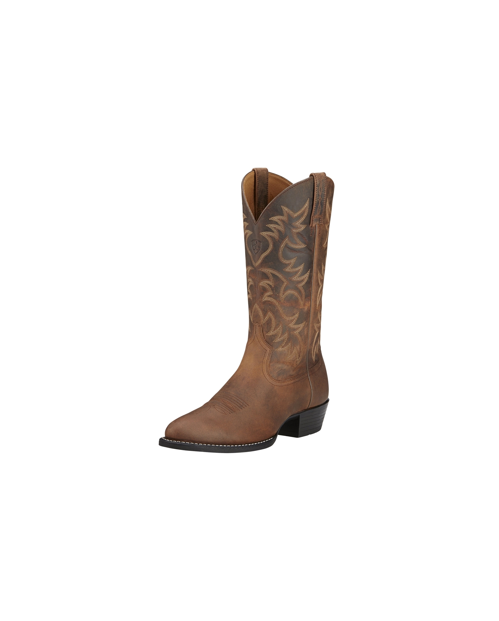 Men’s Ariat 34725 Size 11D Heritage R Toe Western Brown Leather Boots 15” Tall Ariat Men main image 4