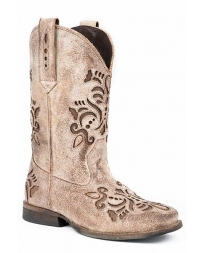 Roper® Kids' Belle Sanded Leather Boot